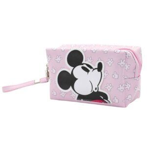 Mickey Mouse Pink Cosmetic Bag – Toiletry Pouch – Travel Friendly